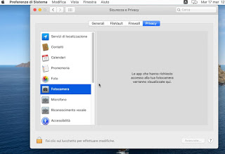 Control de cámara web Mac Cámara web Mac
