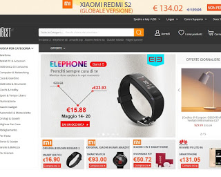 Sitio web de Gearbest