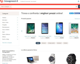 Encuentra precios en el sitio web