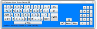 Programa de teclado virtual Anti-Keylogger