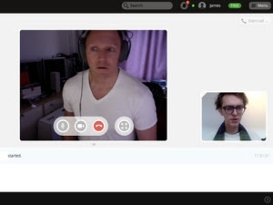 chat de voz y video cifrado