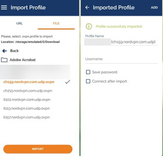 OpenVPN en el teléfono inteligente OpenVPN móvil