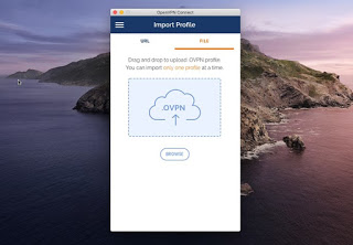 Interfaz OpenVPN para Mac OpenVPN en Mac