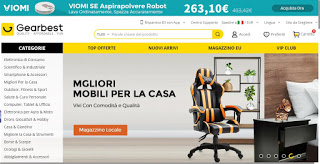 Sitio web de Gearbest Gearbest