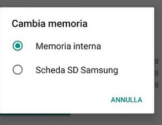 Cambiar de memoria + Cambiar