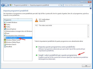 Elija programas predeterminados en Windows 7