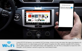 Ordenador de a bordo con Wi-Fi Computadora del coche