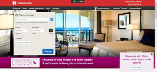 Sitio web de Hotels.com