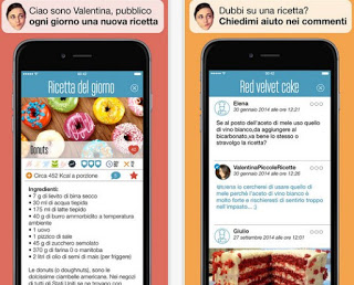 aplicación para recetas pequeñas