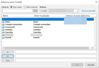 Aplicación de Outlook panorama