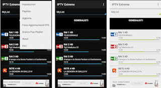 Aplicación IPTV Extreme IPTV extrema
