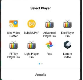 Reproductor de IPTV Jugador