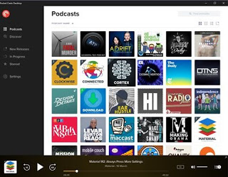 Aplicación de escritorio Pocket Casts Escritorio Pocket Casts