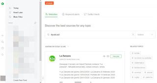 Sitio web de Feedly Feedly