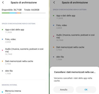 Memoria de Android
