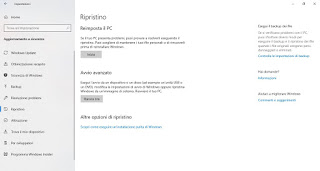 Restablecer Windows Reiniciar