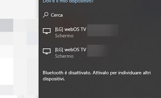 PC Miracast con Windows 10 PC Miracast