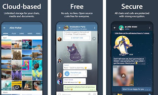 Aplicación de Telegram Telegrama