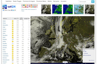 Sitio web Sat24.com