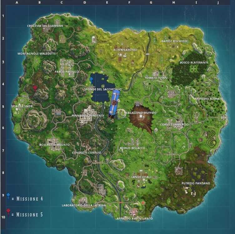 Fortnite: cómo superar los desafíos de la semana 5 [stagione 4]