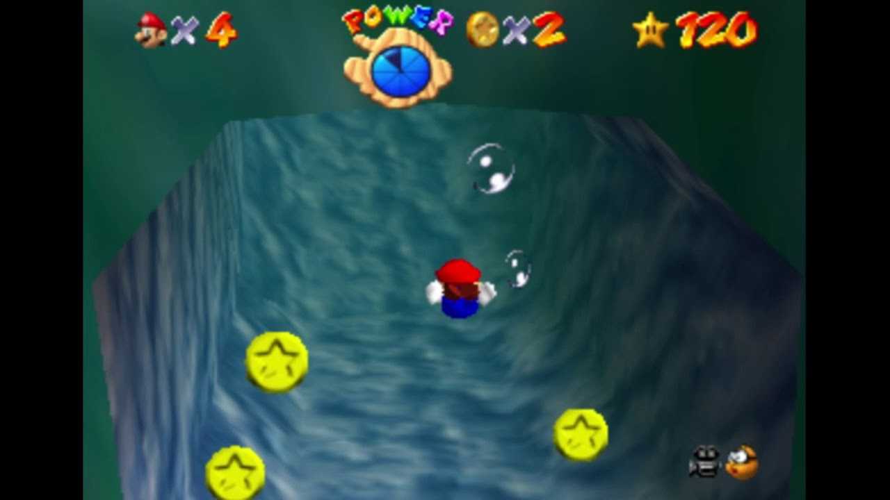 Super Mario 64: Dónde encontrar todas las estrellas en Water Abyss 4 Super Mario 64: Dónde encontrar todas las estrellas en el Abismo