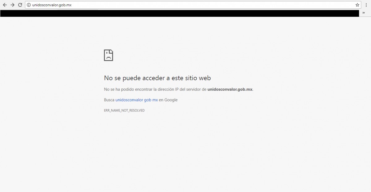 Solución de problemas No se puede encontrar la dirección IP del servidor 2