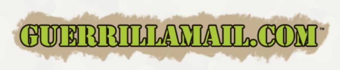 El correo de guerrilla es anónimo