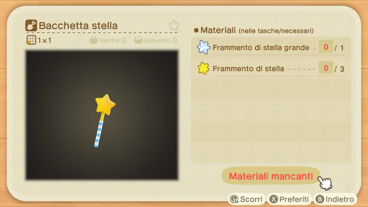 Animal Crossing: New Horizons, Guide to Shooting Stars y Magic Wand