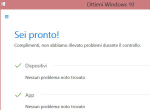 compruebe si su PC está preparada para Windows 10