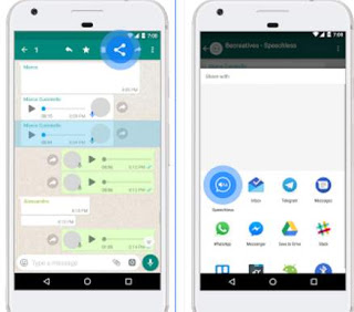 mensajes de voz para leer whatsapp
