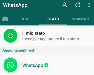 Historias y estado de WhatsApp