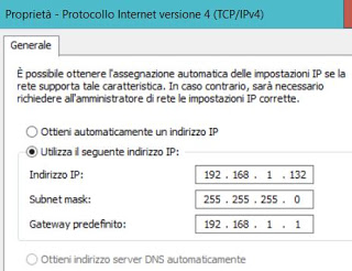 Asignar IP manualmente