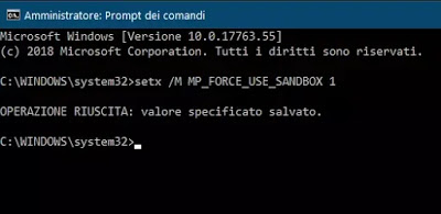 Habilite el entorno de prueba para aislar el programa antivirus.webp