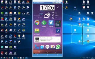 ver su teléfono en la pantalla de la computadora
