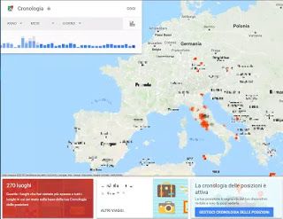 historial de ubicaciones de google