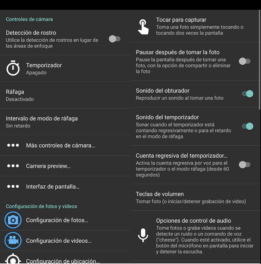 Cómo apagar el sonido de la cámara en Android