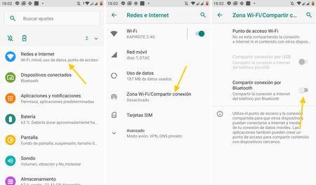 Cómo compartir una conexión VPN en Android a través de un punto de acceso Wi-Fi