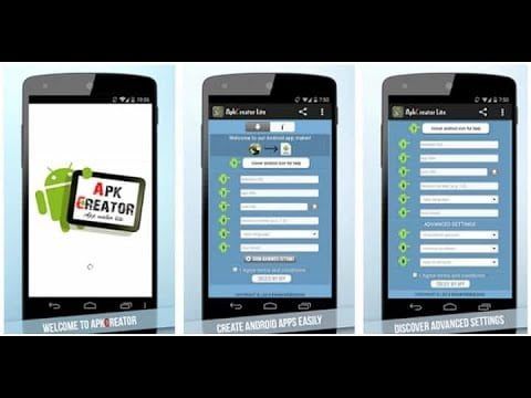 Cómo crear una aplicación de Android con ApkCreator