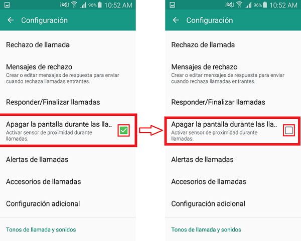 Cómo deshabilitar el sensor de proximidad en Android en caso de mal funcionamiento