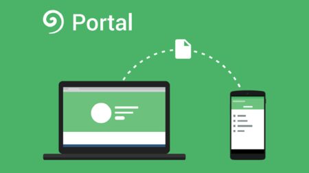 como transferir archivos de pc a android usando portal
