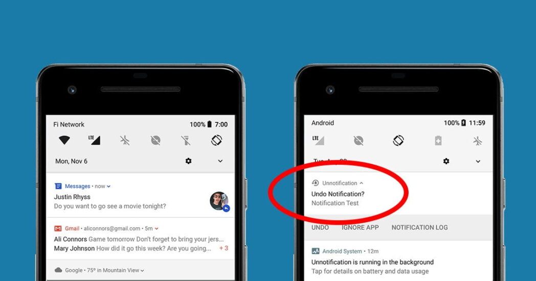 Cómo ver las notificaciones eliminadas por error en Android