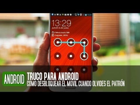 Qué hacer si olvidaste tu patrón de Android