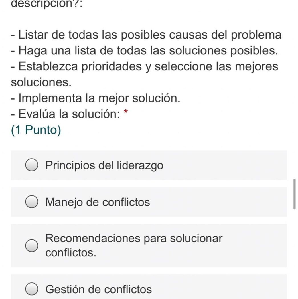 todas las posibles causas y soluciones a los problemas