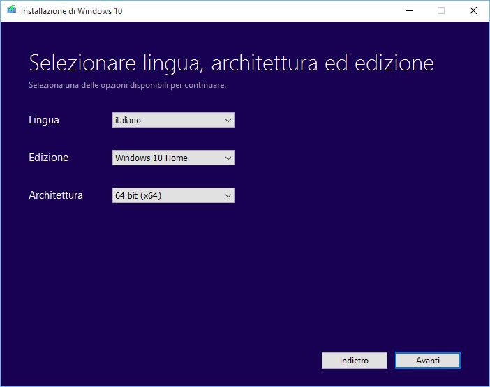 Cree una clave de arranque de Windows 10 3 seleccionar idioma windows 10