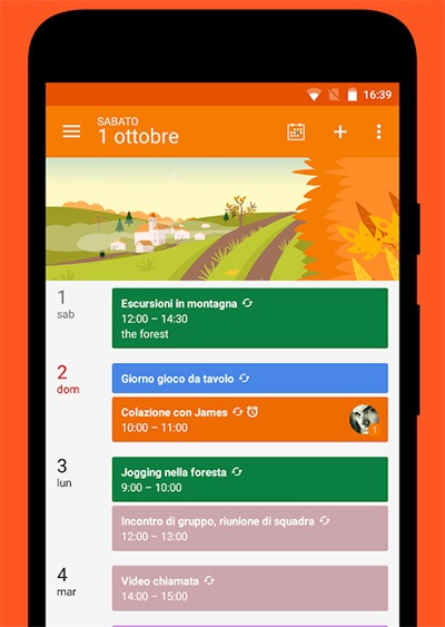 Calendario de DigiCal