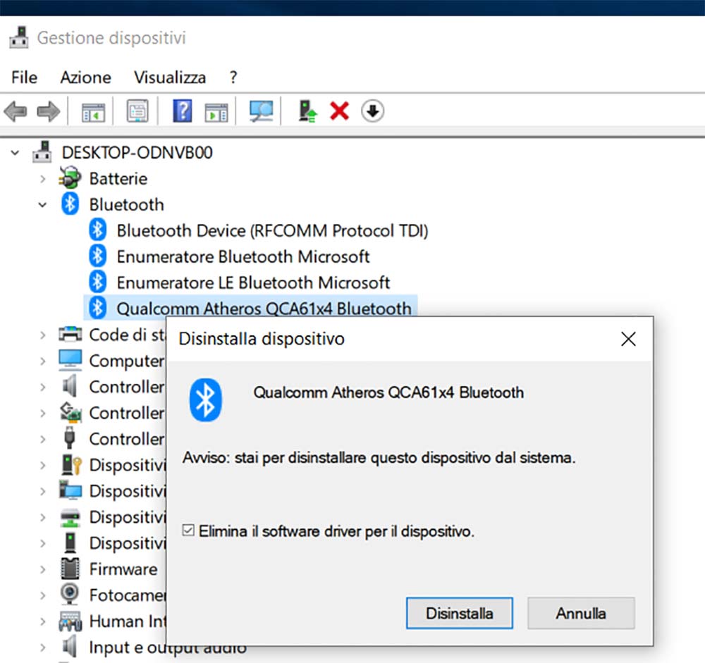 quitar el controlador de la pc