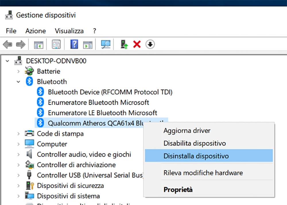 quitar el dispositivo en la PC