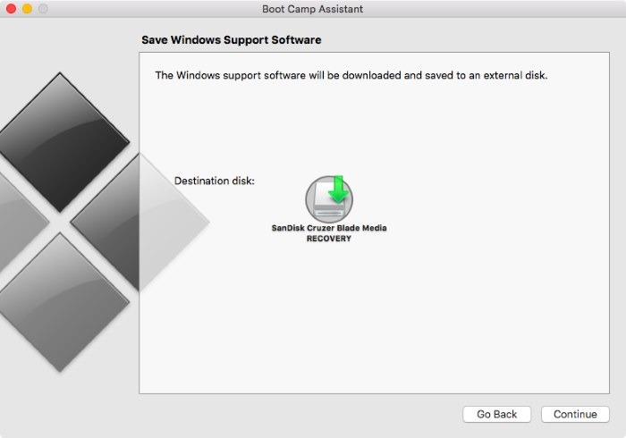 Cómo descargar el controlador Boot Camp para Windows 10 4 descargar el programa de soporte Boot Camp