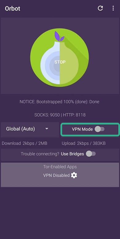 modo vpn