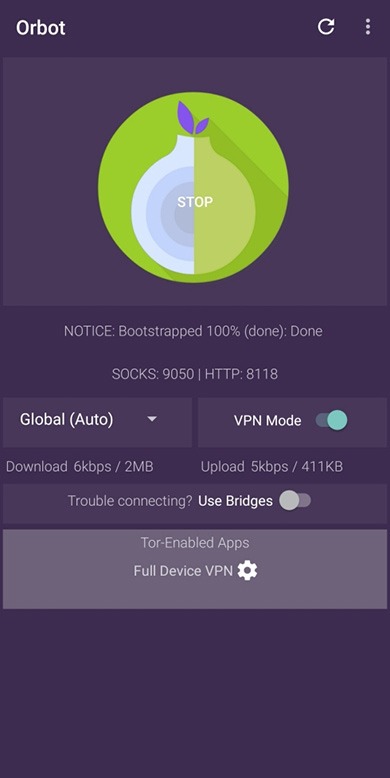 VPN de Orbot
